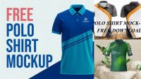 6380+ Sublimation Polo Shirt Template Psd Exclusive Free PSD