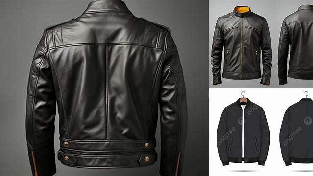 639+ Leather Jacket Mockup Free Digital Download