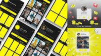 639+ Snapchat Ad Mockup High-Resolution PSD Download