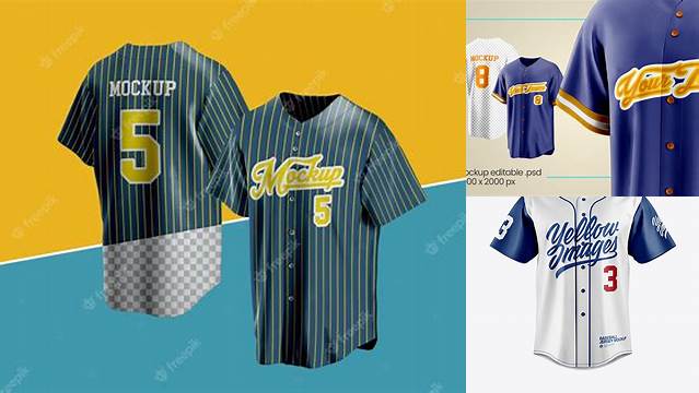 6395+ Baseball Jersey Mockup For Free Download