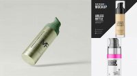 6396+ Airless Bottle Mockup Free Customizable Design Files