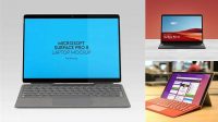 6396+ Surface Pro PSD Mockup Creative Free Photoshop Template