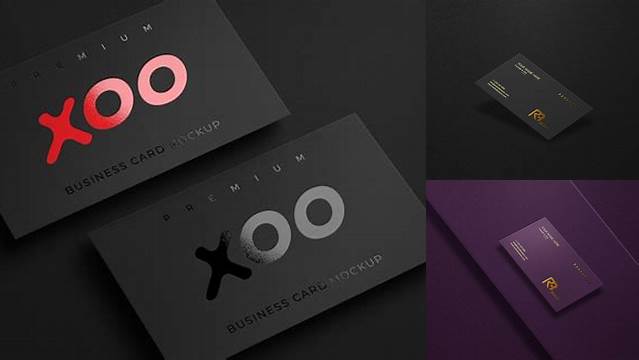 6410+ Spot Uv Mockup Business Card Include TIFF