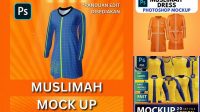 6411+ Muslimah Tshirt Mockup Editable PSD File