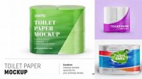 6415+ Toilet Paper Mockup Free For Free Download