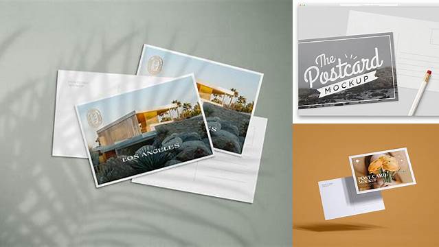 6416+ Postcards Mockup Include TIFF