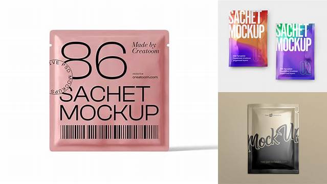 6416+ Sachet Mockup For Free Download