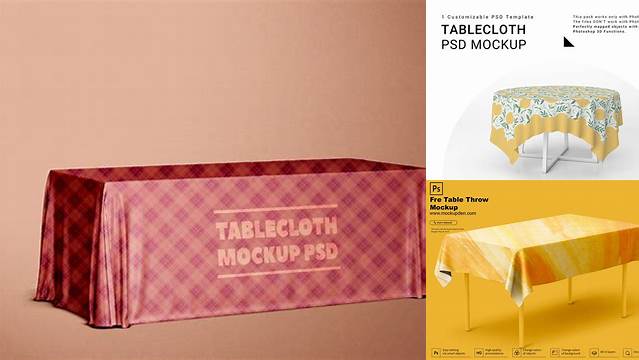 6417+ Table Cover Mockup Free Digital Download