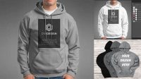 6428+ Gildan Hoodie Mockup Best Free Mockup PSD