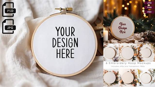 6431+ Embroidery Hoop Mockup Free Exclusive Free PSD Mockups