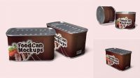 6433+ Food Can with White Beans PSD Mockup Professional Editable Freebie PSD