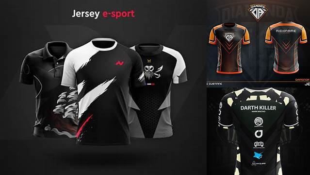 6443+ Download Mockup Jersey Esport Cdr PSD Download