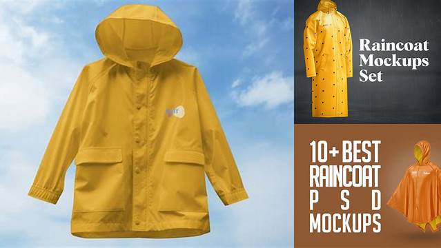 6449+ Rain Coat Mockup Easy Editable