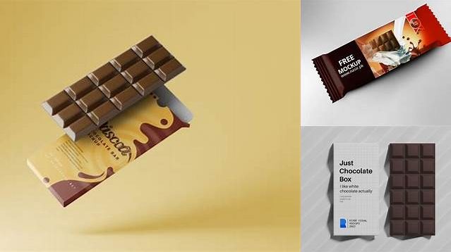 6453+ Chocolate Bar PSD Mockup Creative Digital PSD Download