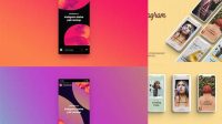 6458+ Instagram Story Mockup Free Include TIFF