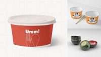 6458+ Paper Bowl Mockup Free Mockup PSD