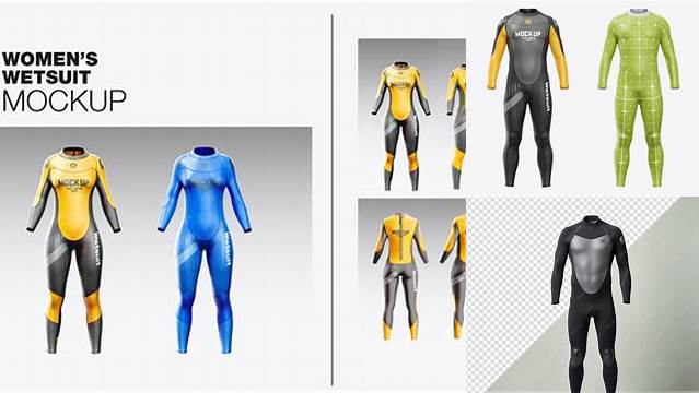 6458+ Wetsuit Mockup Creative PSD Resources