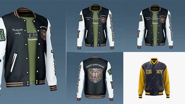 647+ Mock Up Jaket Varsity Downloadable PSD Design Template