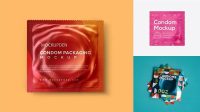 6472+ Condom Mockup Digital Download