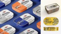 6475+ Sardine Tin Mock-up Elegant Free Graphic Resource