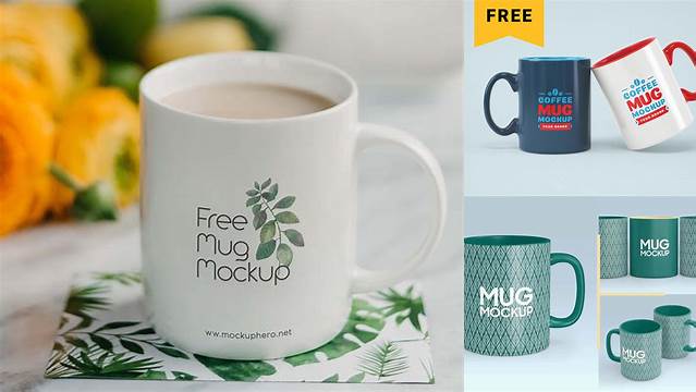 6477+ Mug PSD Mockup Creative High-Resolution PSD Freebie