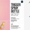 6482+ Trigger Spray Bottle Mockup Easy Editable