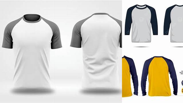 6483+ Mockup Kaos Raglan Cdr Advanced Photoshop Template