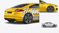 6492+ Audi TT PSD Mockup Side View Elegant Free Graphic Resource