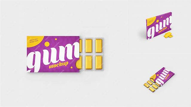 6496+ Gum Mockup Creative PSD Resources