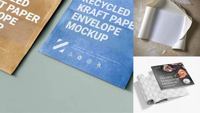 6497+ Greaseproof Paper Mockup Digital Resource Free Download