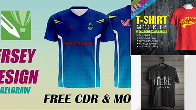 6497+ Mockup Kaos Jersey Cdr Mockup PSD Free Download