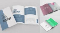 6502+ A6 Booklet Mockup PSD Download