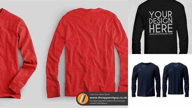 6504+ Download Mockup Kaos Lengan Panjang Psd Hight Resolution