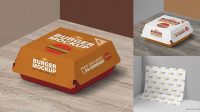 6508+ Burger Paper Liner Packaging Mockup Free Download Download Premium PSD Resource