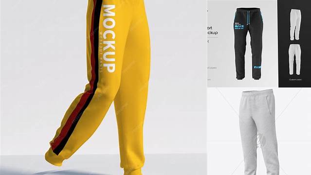 6515+ Sport Pants Mockup Smart Object PSD Template