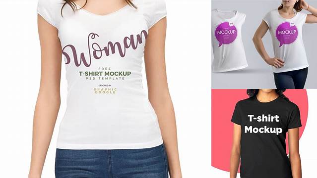 6533+ Ladies T Shirt Mockup For Free Download