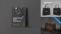 6535+ Black Bag Mockup Download Customizable PSD