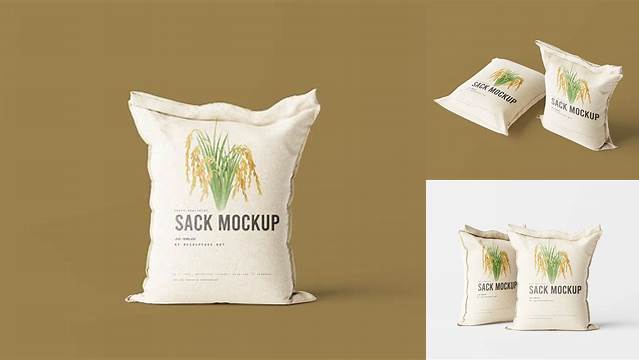 6535+ Rice Sack Mockup Psd Free Download Download Free