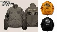 654+ Mockup Coach Jacket Free Download Free