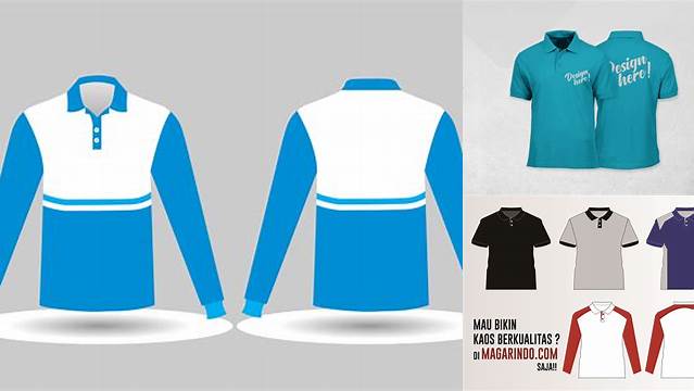 6540+ Mockup Kaos Polo Lengan Panjang Cdr Easy-to-Edit PSD