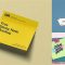 6543+ Sticky Notes Mockup PSD for Creative Projects