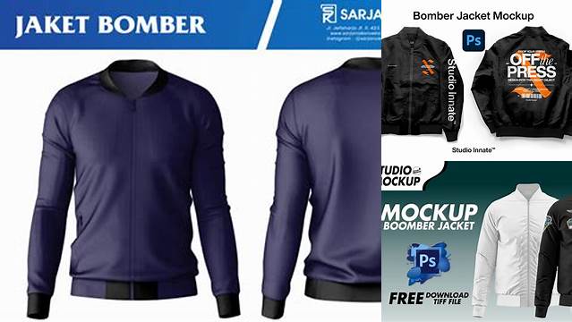 6551+ Jaket Bomber Mockup Download Free