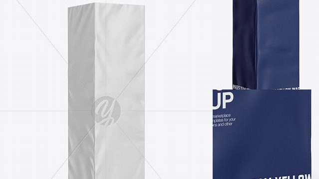 6552+ Corner Post Protector PSD Mockup Half Side View Advanced and Editable PSD Template Free