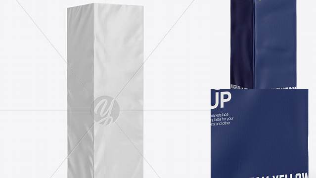 6552+ Corner Post Protector PSD Mockup Half Side View Advanced and Editable PSD Template Free