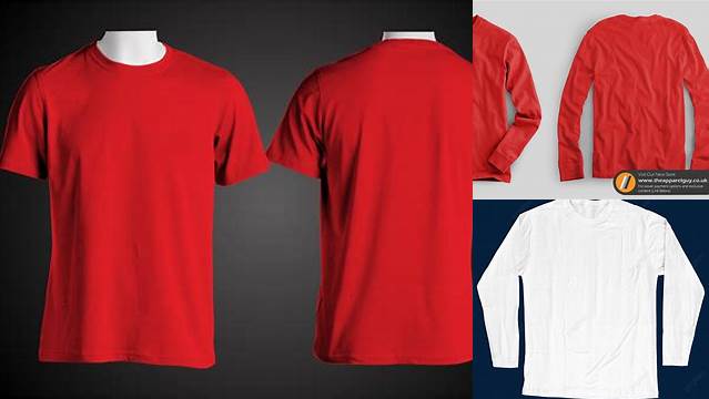 6560+ Mockup Kaos Polos Panjang PSD Free Download