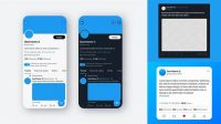 6562+ Twitter Post Mockup Psd Easy Editable