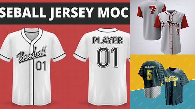 6567+ Mockup Jersey Baseball For Free Download