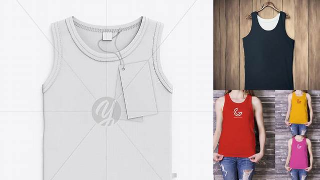 6575+ Baby Tank Top PSD Mockup Custom Graphic Resource Free Download