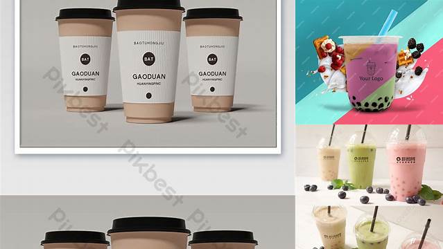 6577+ Milk Tea Mockup Modern PSD Templates