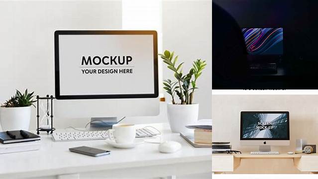 658+ Computer Mockup Psd Custom Mockup PSD for Free